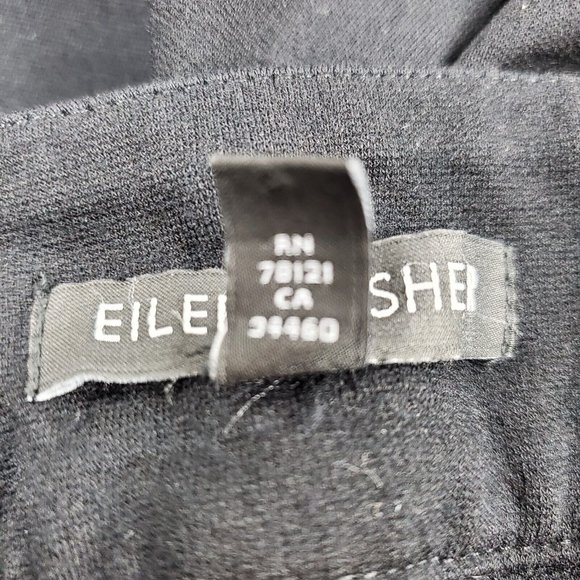 Eileen Fisher Womens Ponte Pants Straight Leg Casual Dress Black Size 16 36X25 - Picture 11 of 11